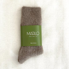 Load image into Gallery viewer, Marlo Possum and Merino Sock |  Latte

