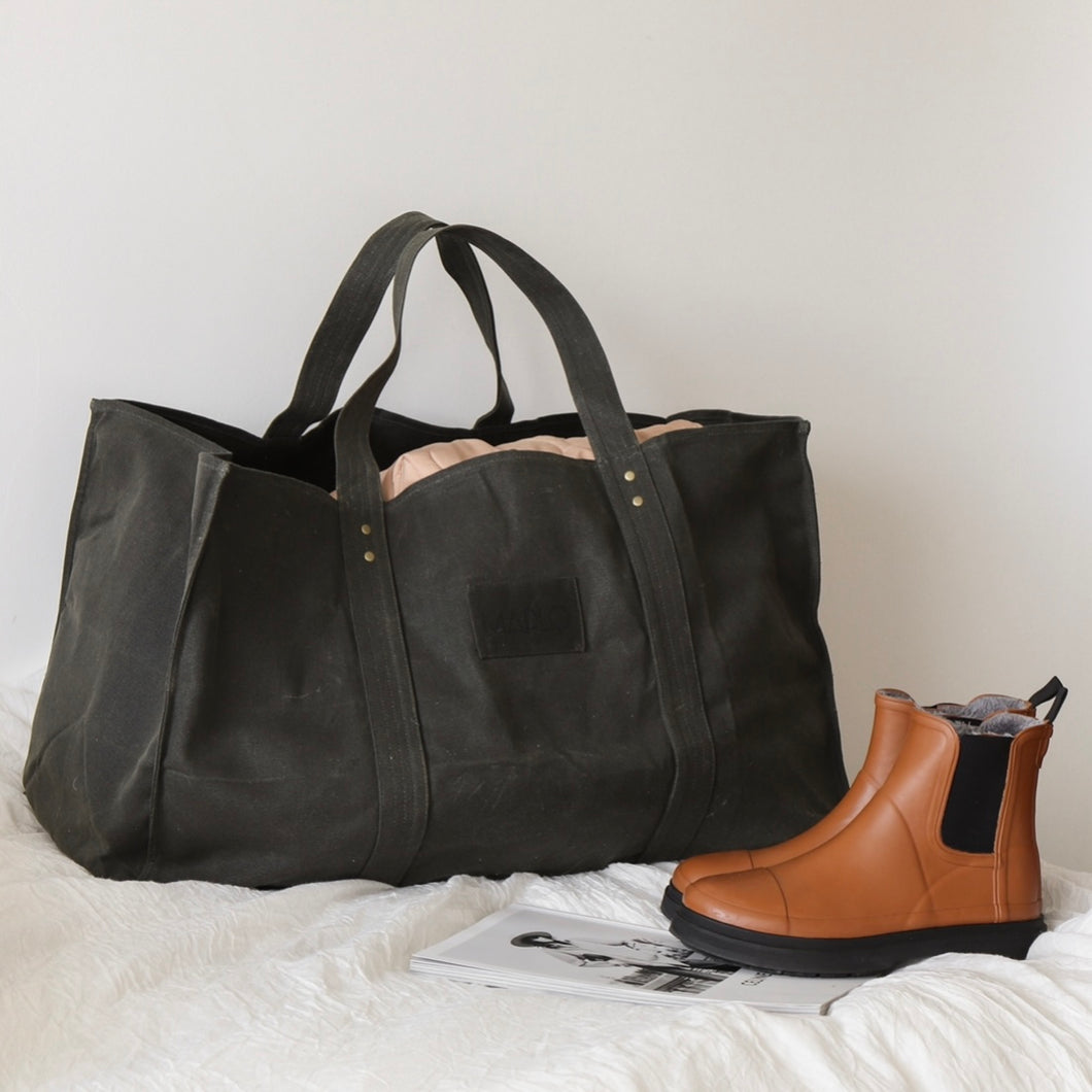 Marlo Everything Waxed Canvas Bag